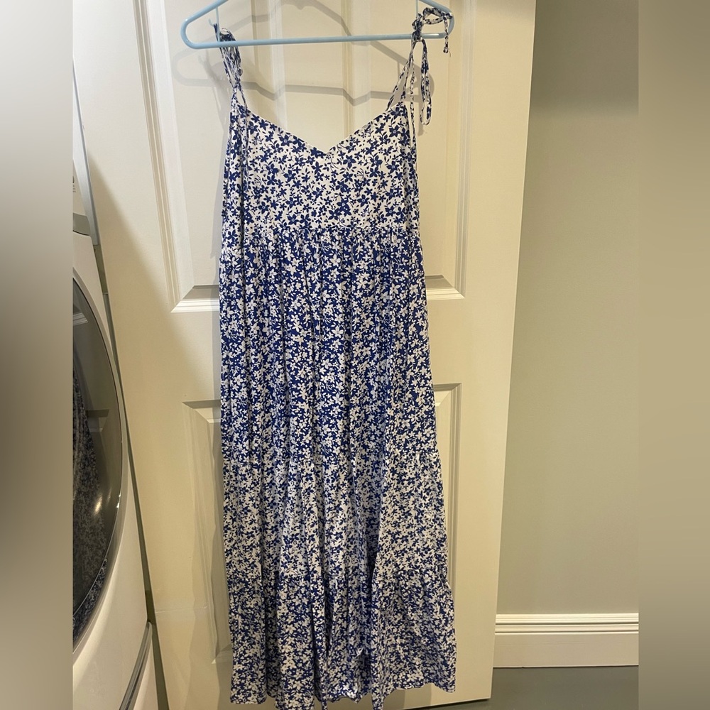 Hatch maxi dress
